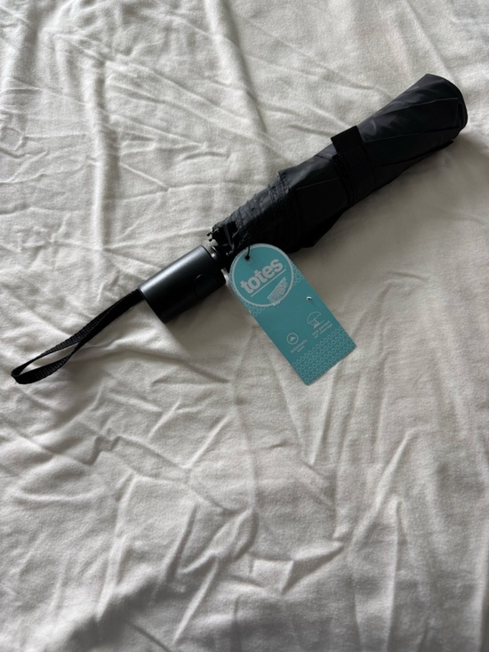totes Other - totes Teal Tag Compact Umbrella